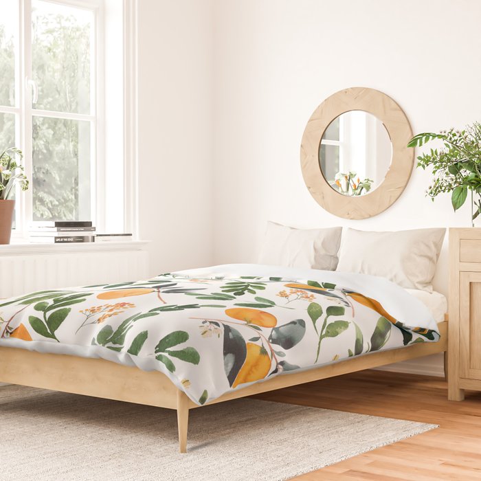 Orange Grove Duvet Cover Gallery Image 2