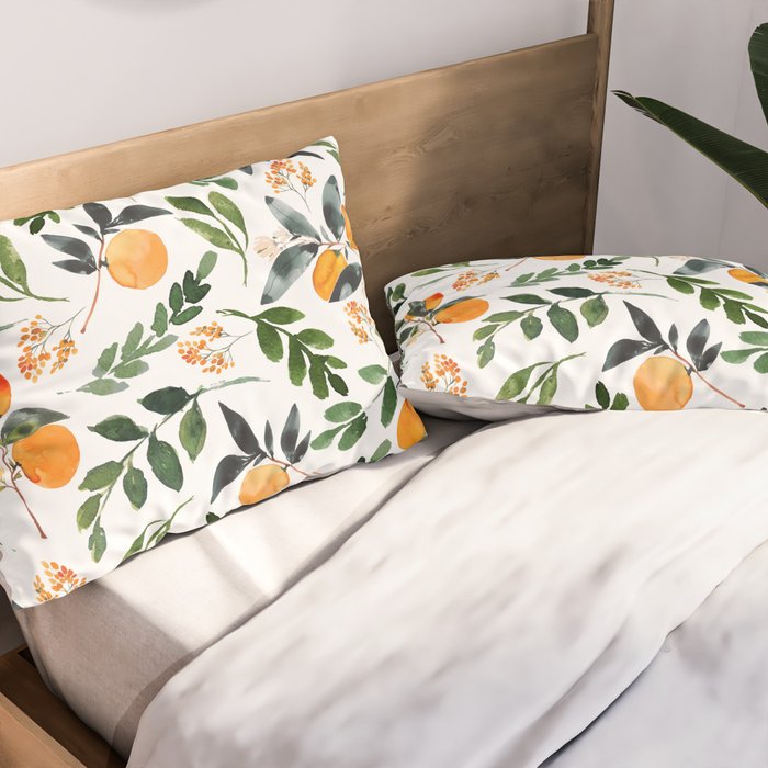 Orange Grove Pillow Sham Gallery Image 2
