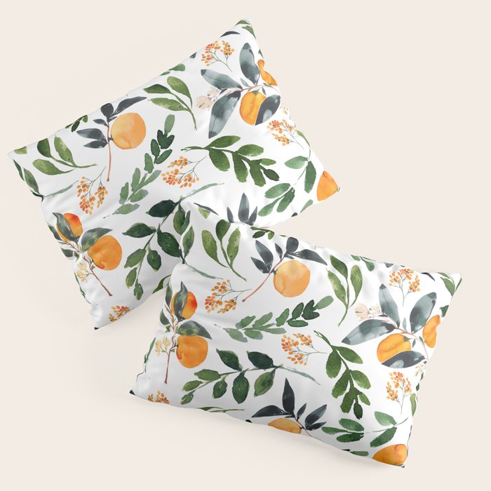 Orange Grove Pillow Sham Gallery Image 1