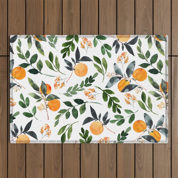Orange Grove Outdoor Rug Gallery Image 1