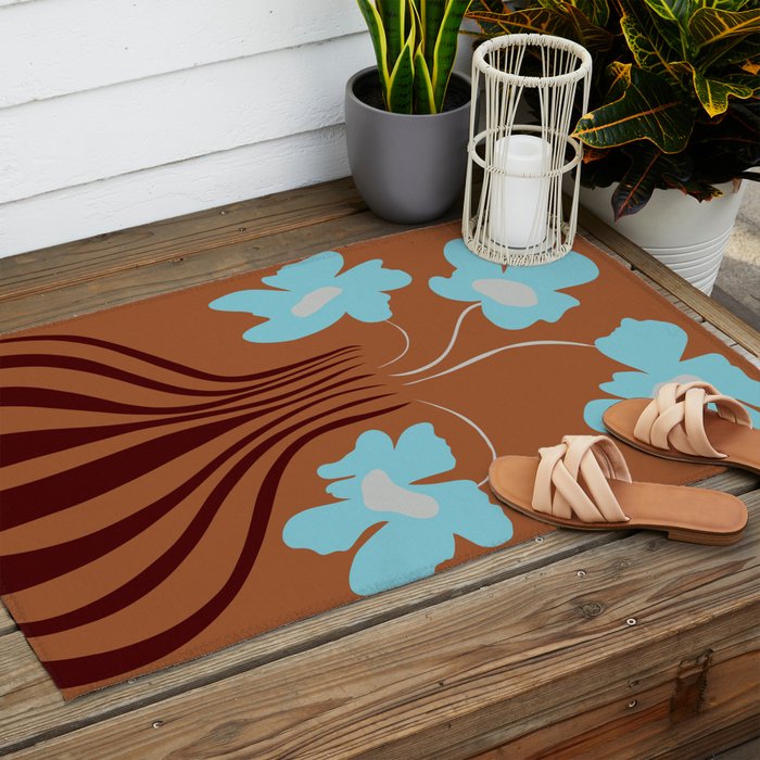 Minimalistic Vase 2 Outdoor Rug Gallery Image 2