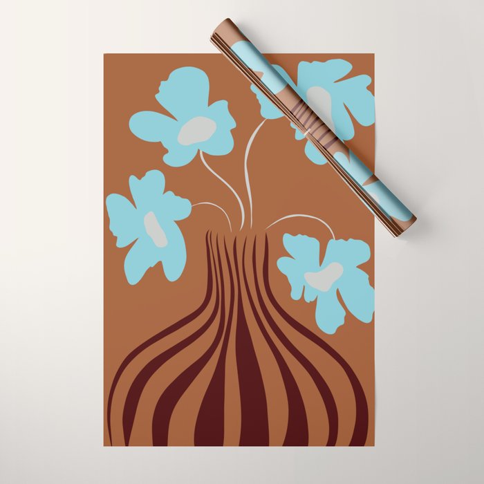 Minimalistic Vase 2 Wrapping Paper Gallery Image 1