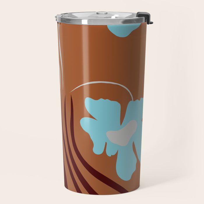 Minimalistic Vase 2 Travel Mug Gallery Image 2