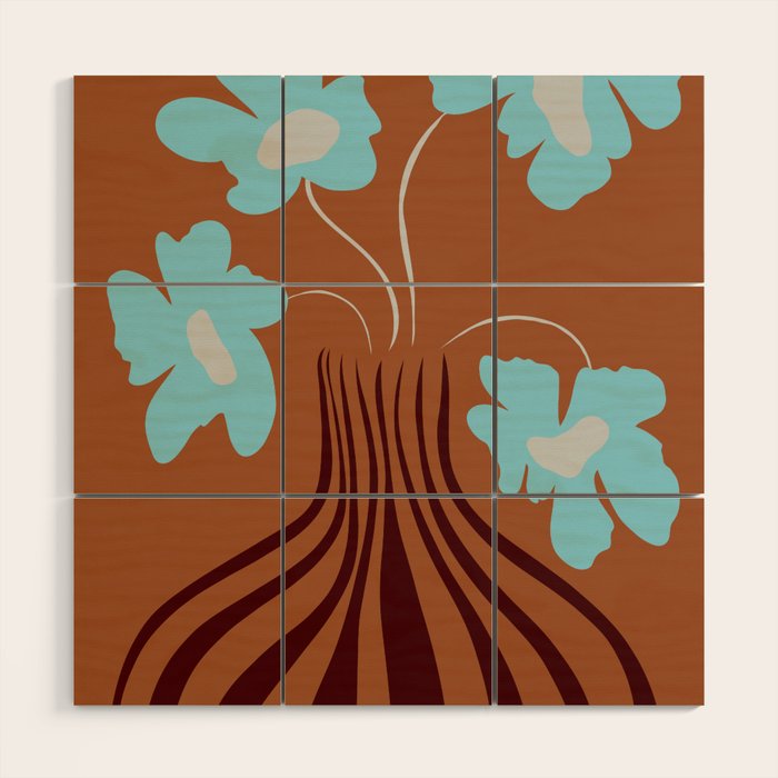 Minimalistic Vase 2 Wood Wall Art Gallery Image 1