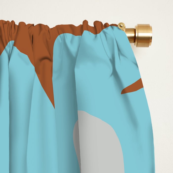 Minimalistic Vase 2 Window Curtain Gallery Image 2