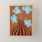 Minimalistic Vase 2 Mini Art Print Gallery Image 1