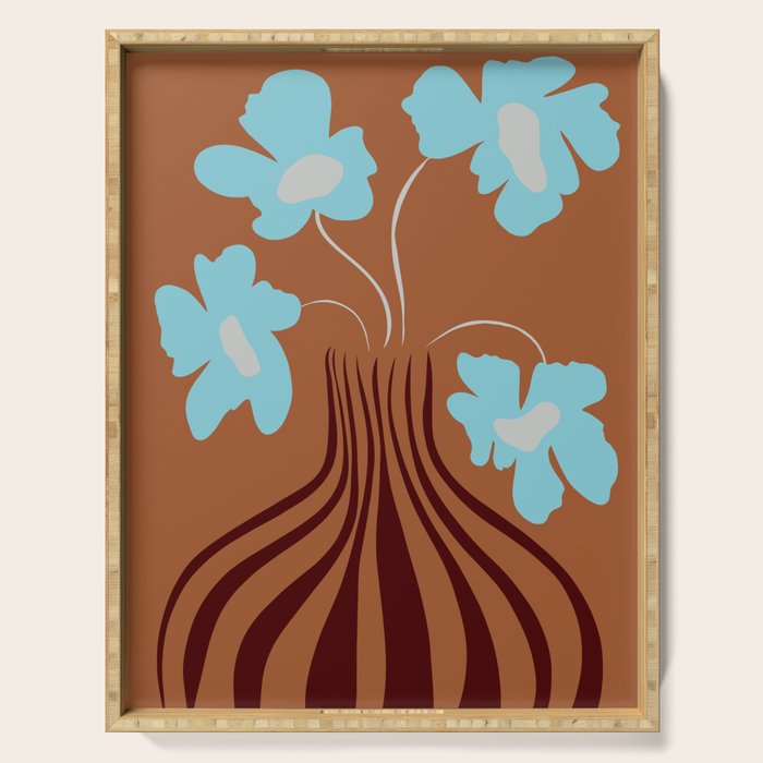 Minimalistic Vase 2 Serving Tray Gallery Image 1