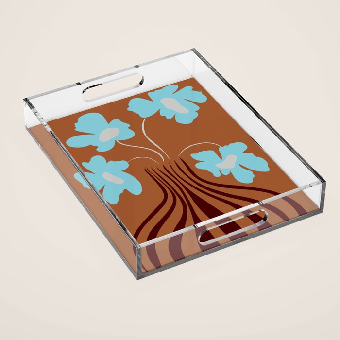 Minimalistic Vase 2 Acrylic Tray Gallery Image 1