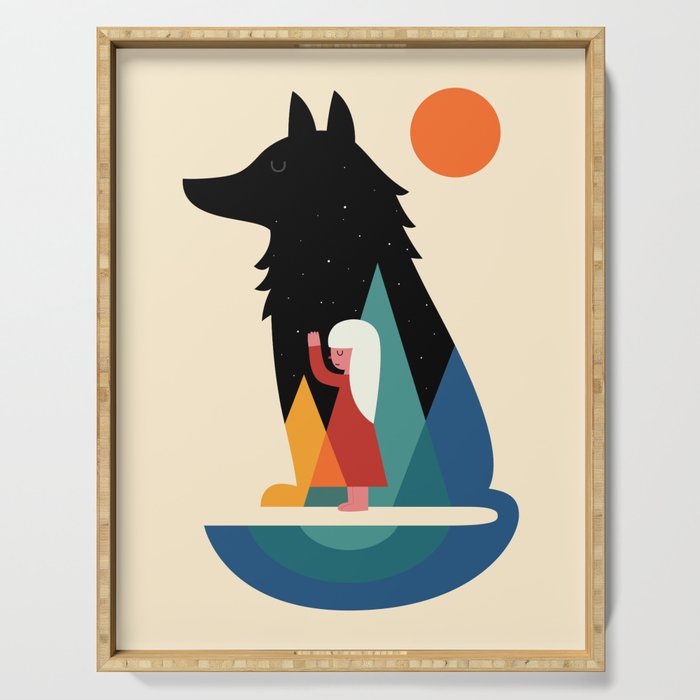 Best Friend Serving Tray Gallery Image 1