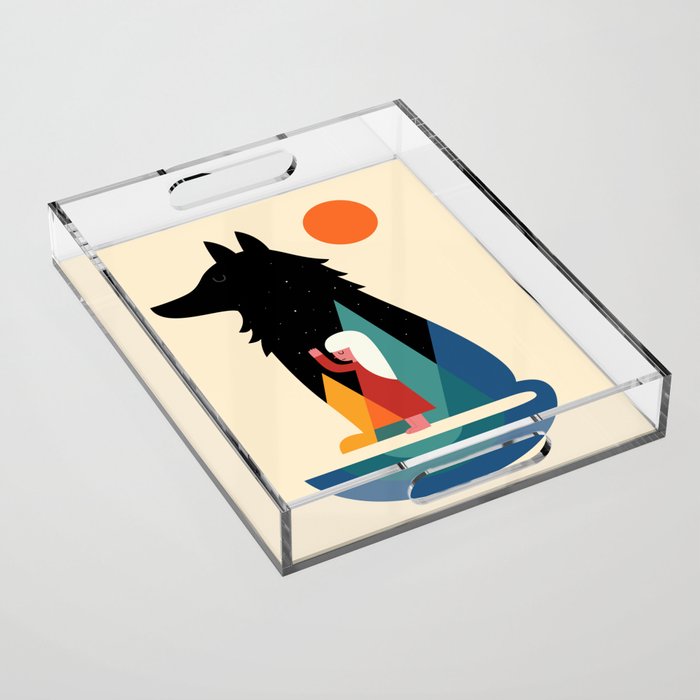 Best Friend Acrylic Tray Gallery Image 1