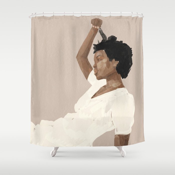 thinking about you Shower Curtain Gallery Image 1