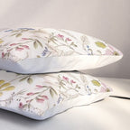 Romantic Wildflower Design 1788 William Kilburn Pillow Sham Gallery Image 3
