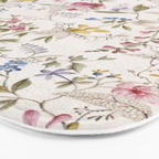Romantic Wildflower Design 1788 William Kilburn Bath Mat Gallery Image 3