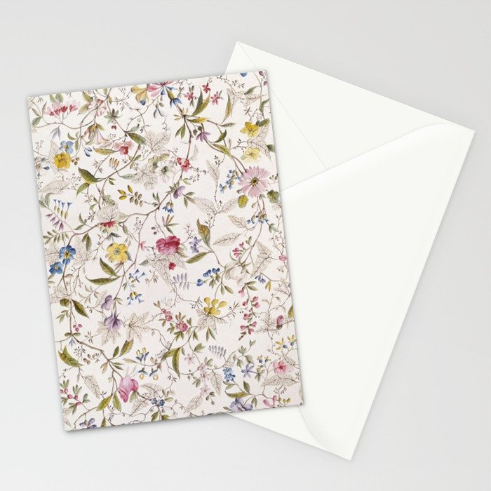 Romantic Wildflower Design 1788 William Kilburn Stationery Card Gallery Image 2