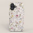 Romantic Wildflower Design 1788 William Kilburn iPhone Case Gallery Image 1