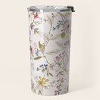 Romantic Wildflower Design 1788 William Kilburn Travel Mug Gallery Image 2