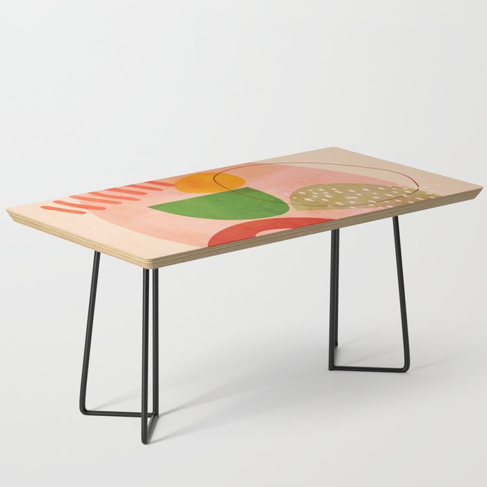 modern art abstract shapes play 3 Coffee Table Gallery Image 1