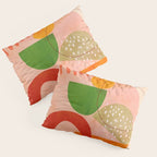 modern art abstract shapes play 3 Pillow Sham Gallery Image 3