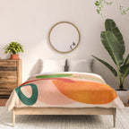modern art abstract shapes play 3 Comforter Gallery Image 3
