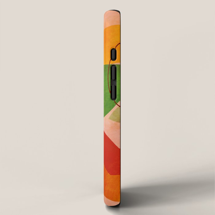 modern art abstract shapes play 3 iPhone Case Gallery Image 2
