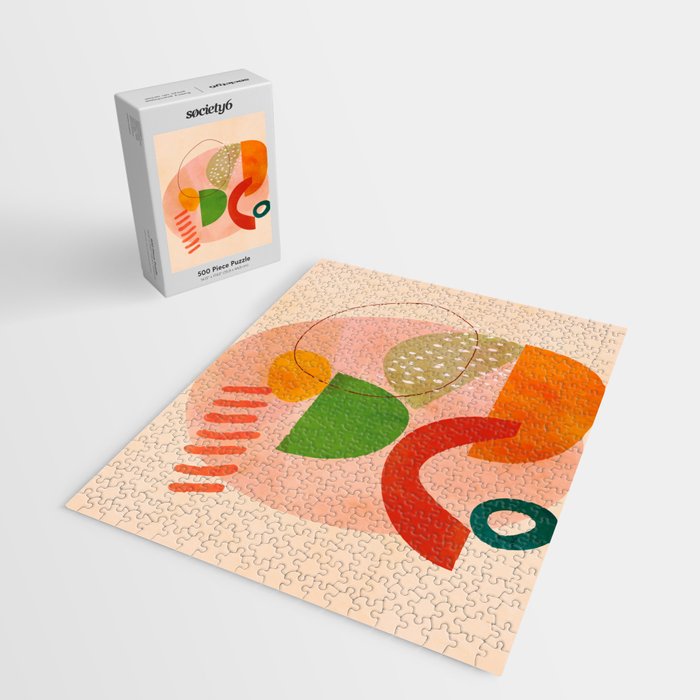 modern art abstract shapes play 3 Jigsaw Puzzle Gallery Image 2