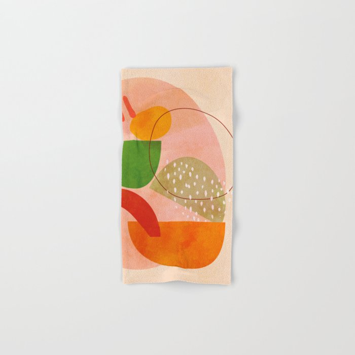 modern art abstract shapes play 3 Bath Towel Gallery Image 1