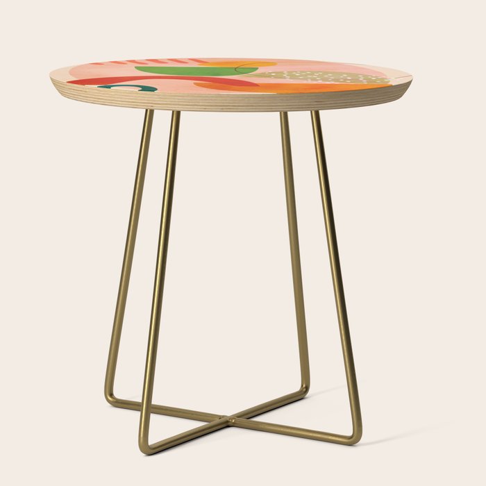 modern art abstract shapes play 3 Side Table Gallery Image 1