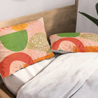 modern art abstract shapes play 3 Pillow Sham Gallery Image 2