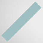 Serene Blue Maze Pattern Table Runner Gallery Image 3