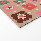 Festive Winter Quilt Tiles With Stars Welcome Mat Gallery Image 2