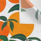Orange Harvest - White Wall Tapestry Gallery Image 3