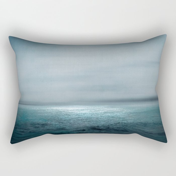 Sea Under Moonlight Rectangular Pillow Gallery Image 1