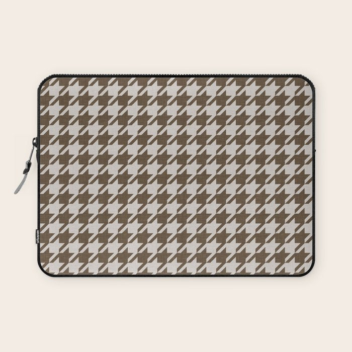 Cozy Heirloom in Coffee Laptop Sleeve Gallery Image 1