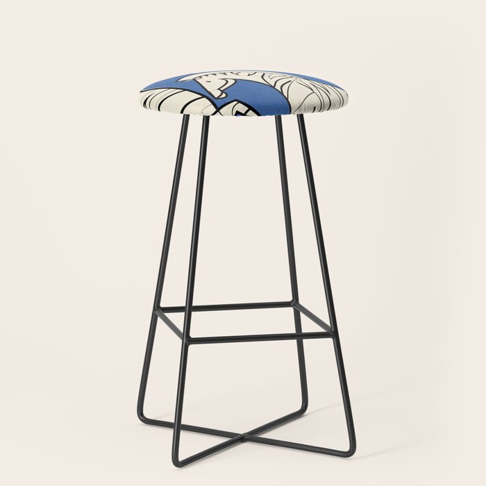Abstract Zebras 3 Stool Gallery Image 1