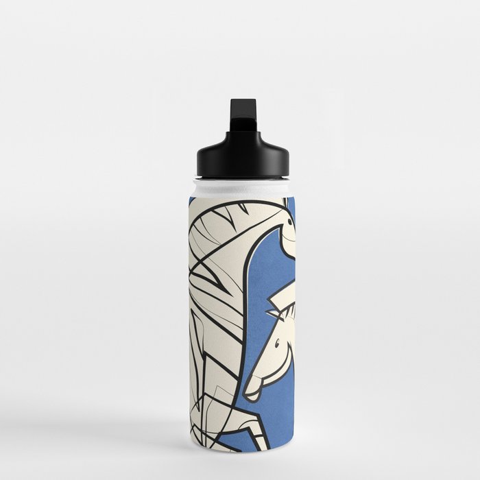 Abstract Zebras 3 Water Bottle Gallery Image 3