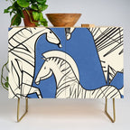 Abstract Zebras 3 Credenza Gallery Image 1