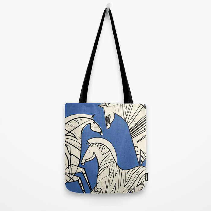 Abstract Zebras 3 Tote Bag Gallery Image 2