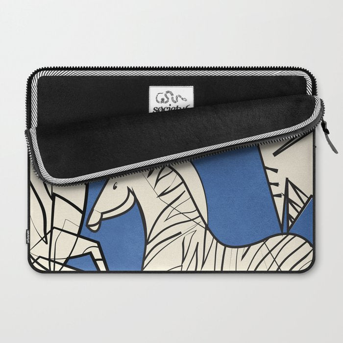 Abstract Zebras 3 Laptop Sleeve Gallery Image 2