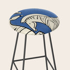 Abstract Zebras 3 Stool Gallery Image 2