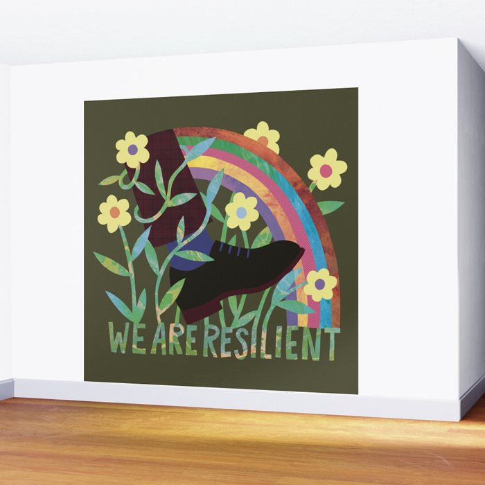 We Are Resilient Wall Mural Gallery Image 2