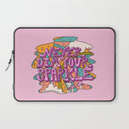 Never Dim Your Sparkle Laptop Sleeve Gallery Image 1