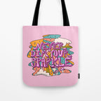Never Dim Your Sparkle Tote Bag Gallery Image 1