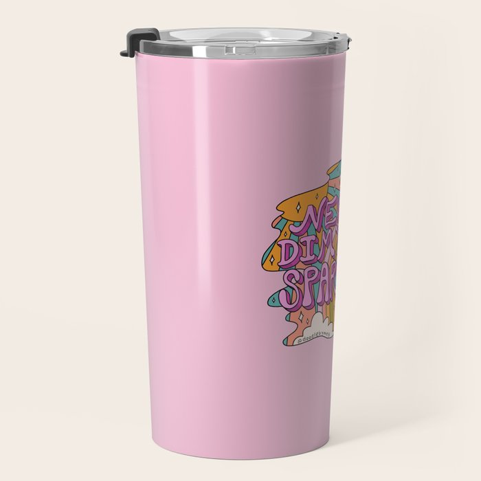 Never Dim Your Sparkle Travel Mug Gallery Image 3