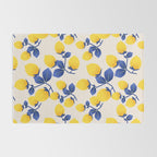 Lemons Blue Rug Gallery Image 2