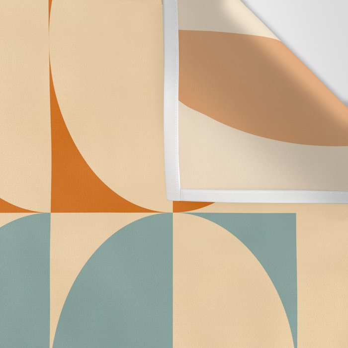Vintage Geometric 04A Wall Tapestry Gallery Image 3