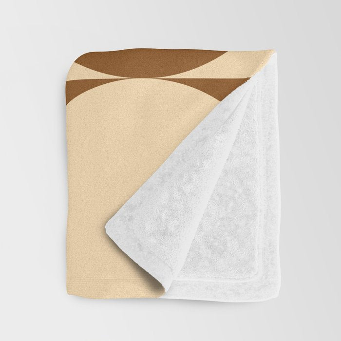 Vintage Geometric 04A Throw Blanket Gallery Image 3
