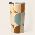 Vintage Geometric 04A Travel Mug Gallery Image 3