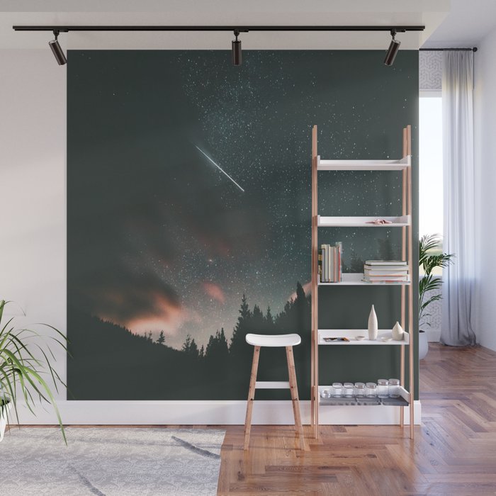 Shooting Stars Wall Mural Gallery Image 1