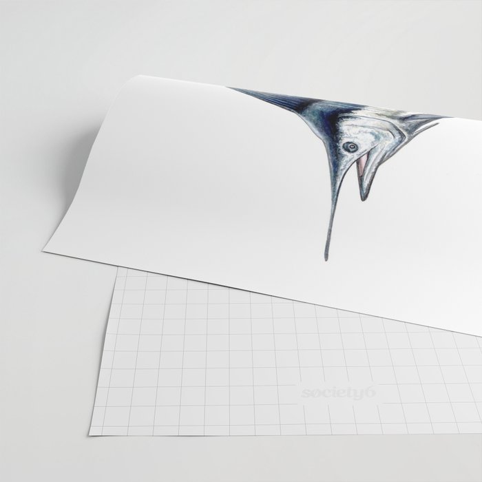 Blue Marlin (Makaira nigricans) Wrapping Paper Gallery Image 2