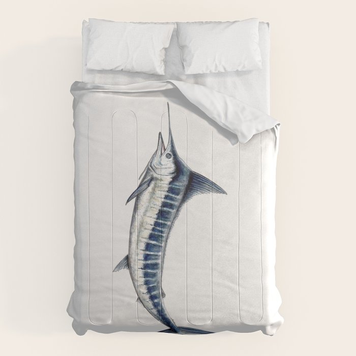 Blue Marlin (Makaira nigricans) Comforter Gallery Image 6